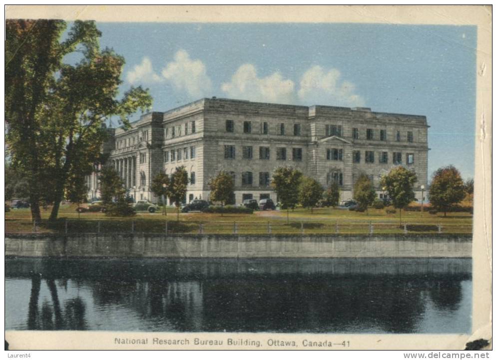 (555) Very Old Postcard - Carte Ancienne - Canada - Ottawa National Reaseach Bureau - Ottawa