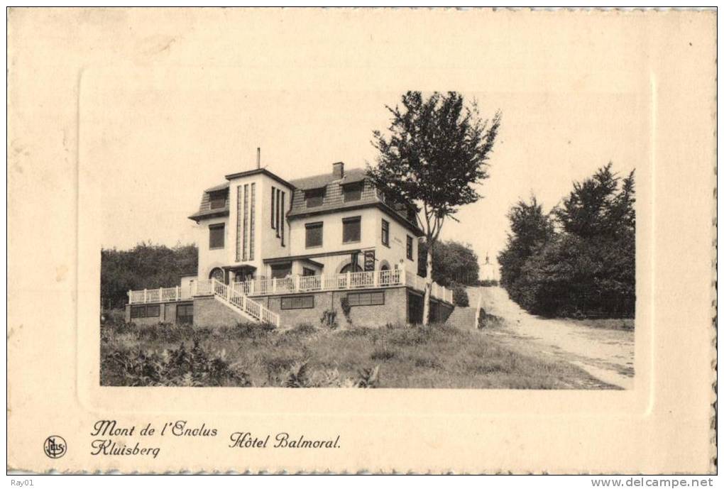 BELGIQUE - FLANDRE ORIENTALE - MONT DE L'ENCLUS - KLUISBERGEN - KLUISBERG - Hôtel Balmoral. - Kluisbergen