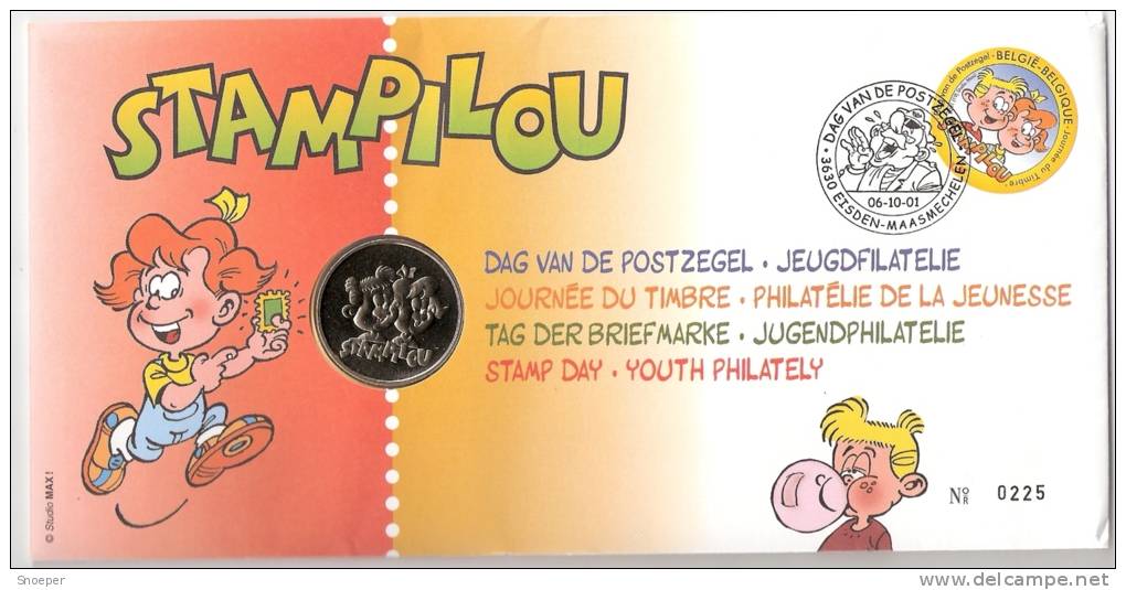 Numisletter 2001 Jeugdfilatelie  6 October 2001 - Numisletter