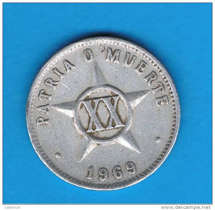 CUBA - 20 Centavos  1962  KM31 - Cuba