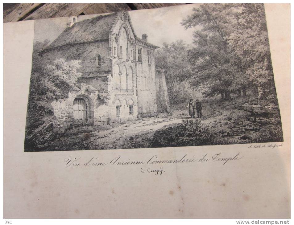 FEUILLETONS DIVERS - 1846-  DONT SAINTE HELENE PAR GENERAL MONTHOLON - LITHOGRAPHIES DE F.DELPECH