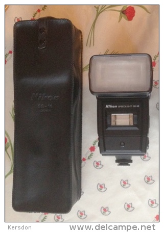 Flash Nikon Speedlight SB 16 Avec Sa Sacoche Et Mode D'emploi - Très Bon état - Material Y Accesorios