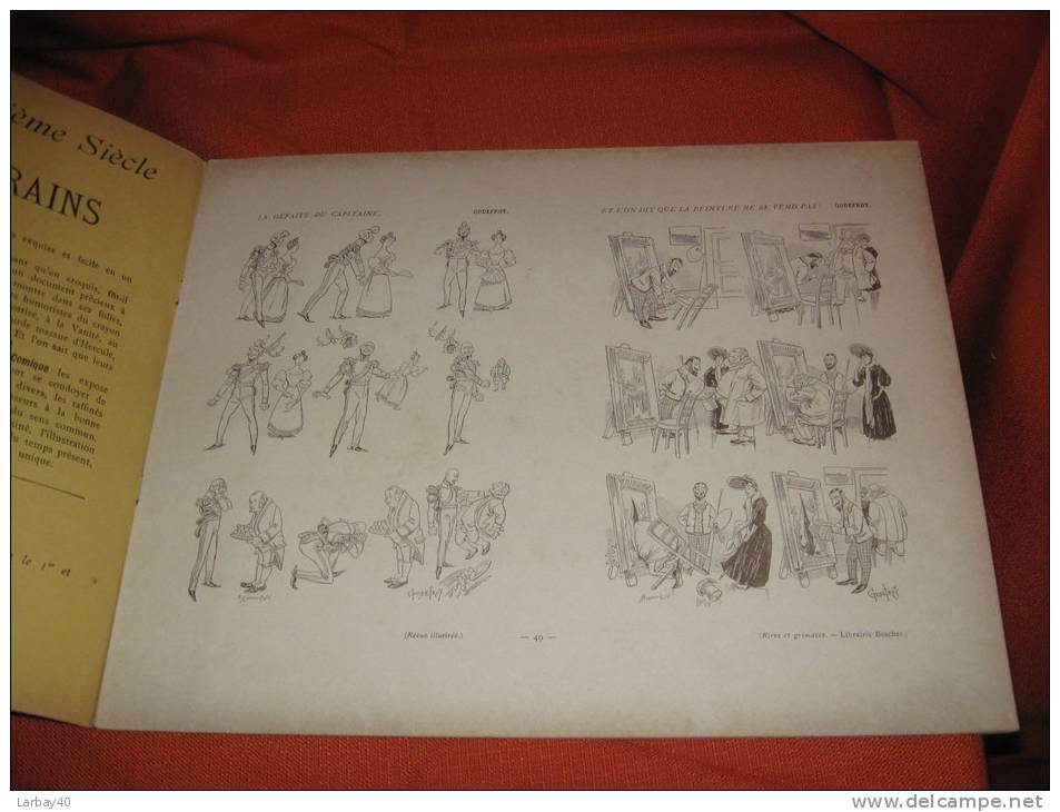 LA GALERIE COMIQUE DU 19EME Siecle Caricatures - N° 4 - Revues Anciennes - Avant 1900