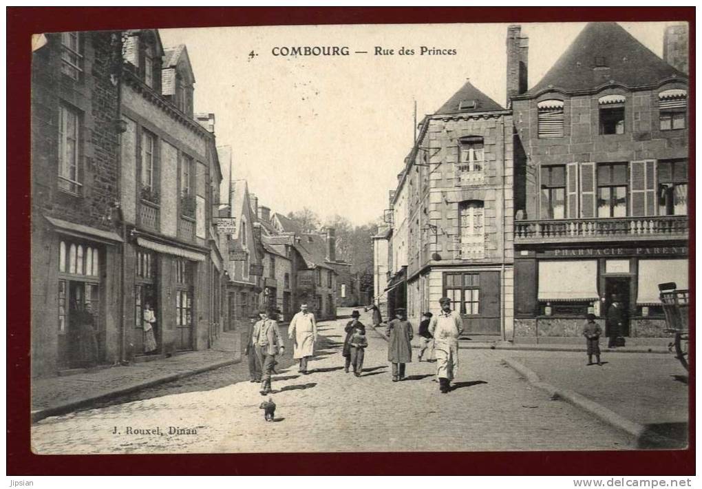 Cpa  Du  35  Combourg  Rue Des Princes     PUO21 - Combourg