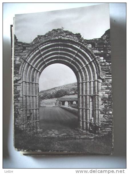 Wales Cardiganshire Strata Florida Abbey West Door - Cardiganshire