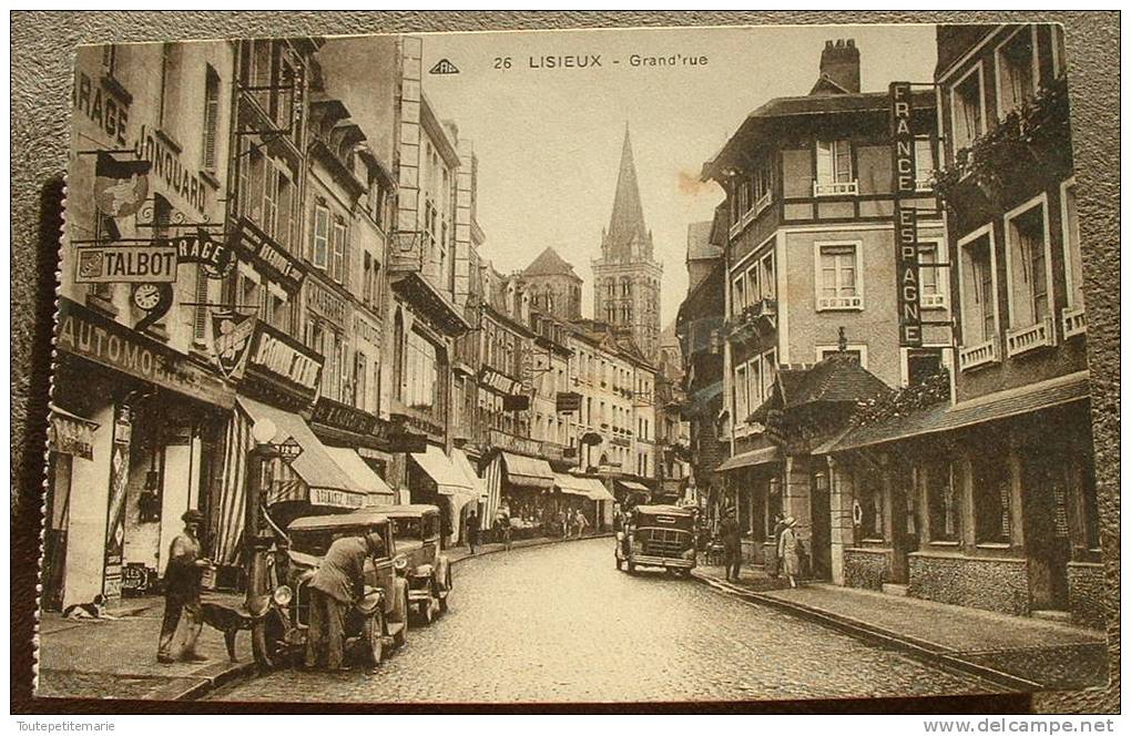 Lisieux - Grand'rue - Garage Jonquard - Lisieux