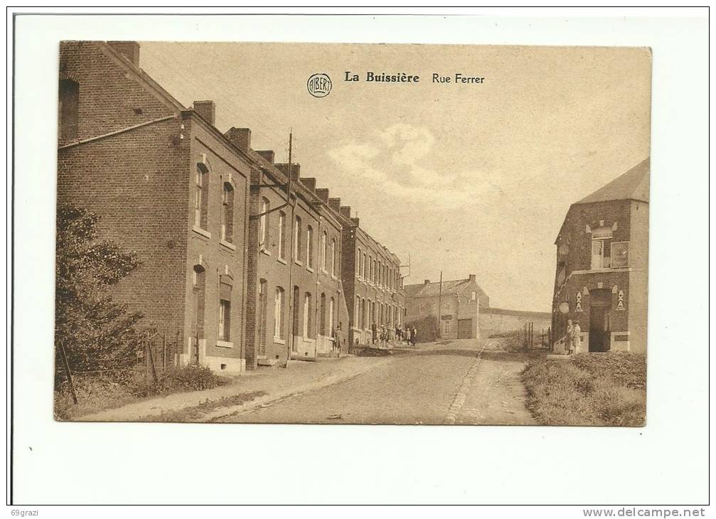 Labuissiere  La Buissiere Griffe Rue Ferrer - Merbes-le-Château