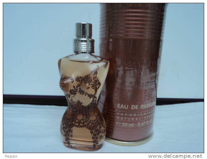 GAULTIER " CLASSIQUE" VAPO EDP 20 ML EDP  RESILLE  NEUF  VOIR  & LIRE !! - Miniatures Femmes (avec Boite)