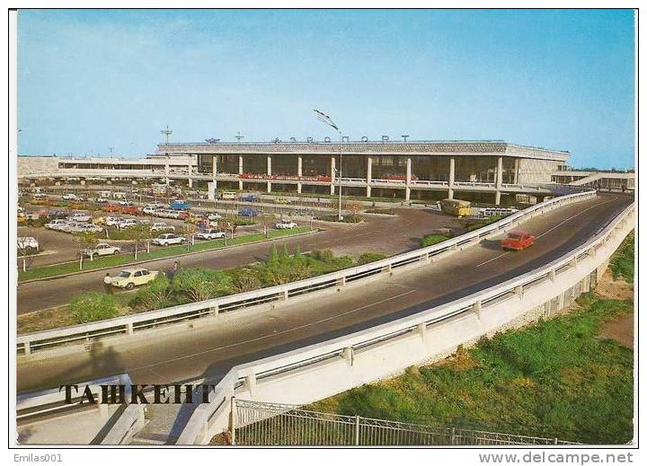 AVIATION CIVILE , 1986 ,  Aéroport De TASHKENT - 1946-....: Moderne