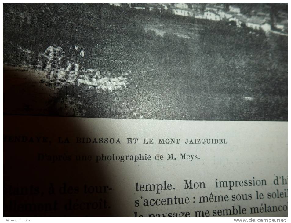 1902 Le Petit Français Illustré:Petits Oiseaux ;BIDASSOA; Mont Jaizquibel;Photo Meys; La MOUCHE Tueuse D'ARAIGNEE;Volcan - 1901-1940