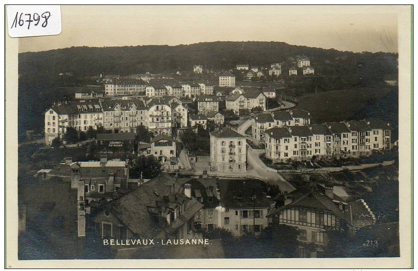 Lausanne :  Bellevaux - Lausanne