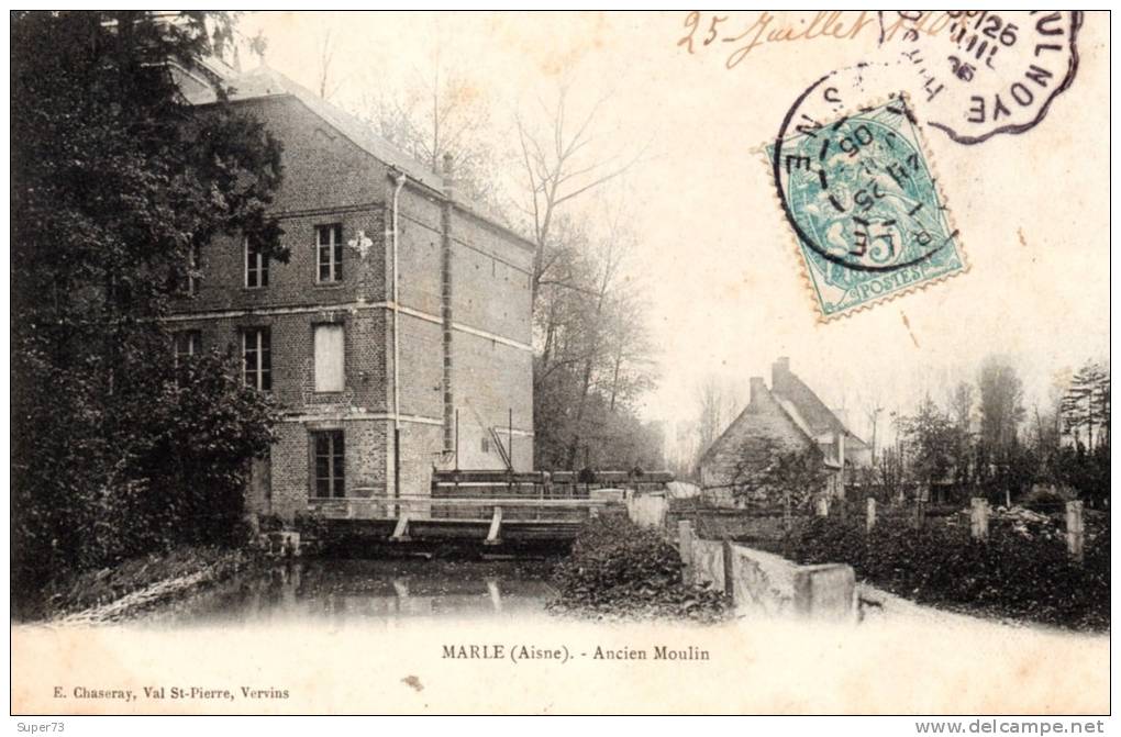 Marle ( Aisne )  - Ancien Moulin - 02 - - Autres & Non Classés