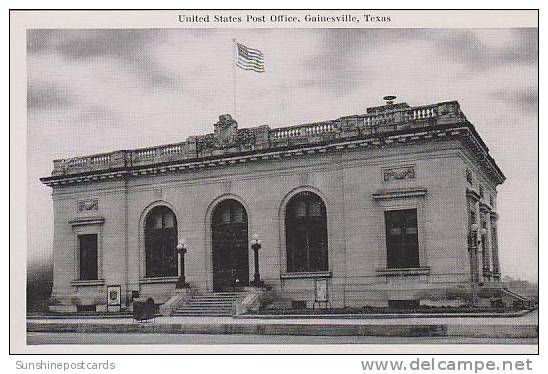 Texas Gainesville United States Post Office - Autres & Non Classés