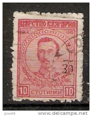 Bulgaria 1919 King Boris III  (o)  Mi.130 - Used Stamps