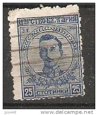 Bulgaria 1919 King Boris III  (o)  Mi.132 - Used Stamps