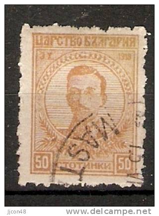 Bulgaria 1919 King Boris III  (o)  Mi.134 - Used Stamps