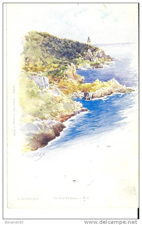 CPA 06 LE CAP FERRAT  JOLIE  ILLUSTRATION De  LESSIEUX - Lessieux