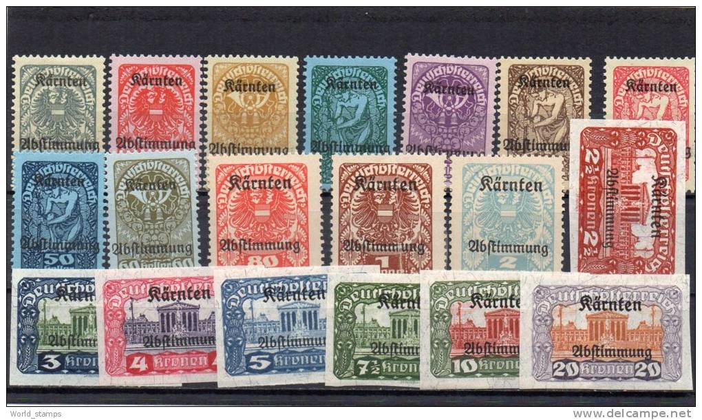 CARINTHIE 1920 * - Unused Stamps