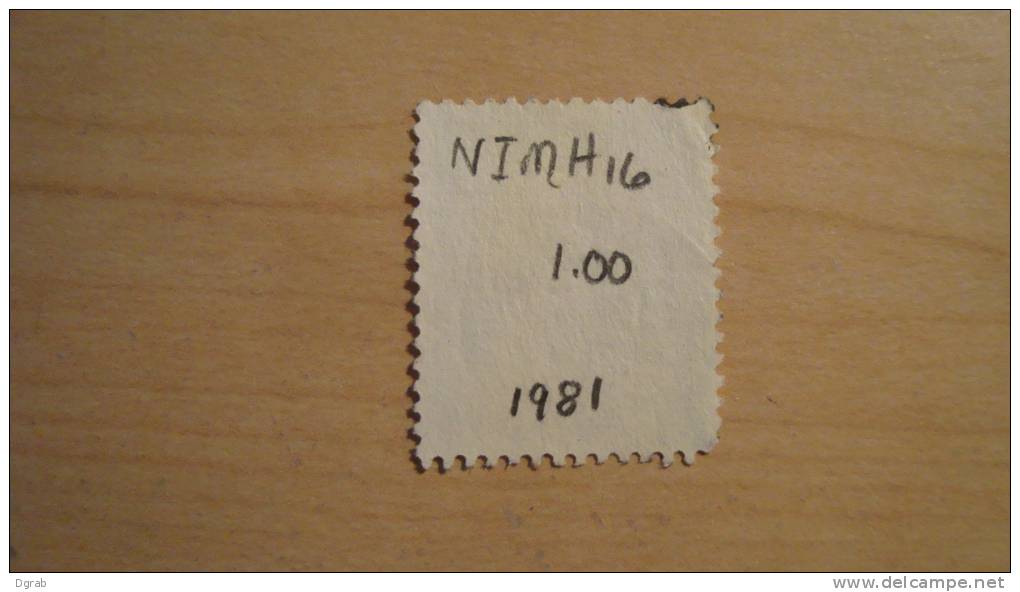 Northern Ireland  1981  Scott #NIMH16  Used - Irlanda Del Norte