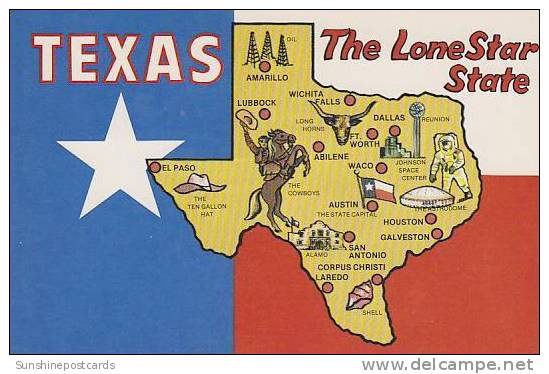 Texas Dallas Texas The Lone Star State - Dallas