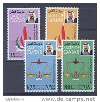 QATAR 0745/48 Déclaration Des Droits De L'Homme - Qatar