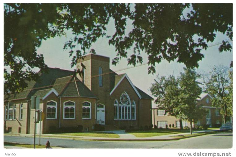 Seaford DE Delaware, St. John's Methodist Church C1950s/60s Vintage Postcard - Autres & Non Classés