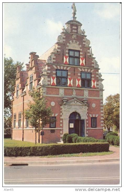 Lewes DE Delaware, Zwaanendael House C1950s Vintage Postcard - Andere & Zonder Classificatie