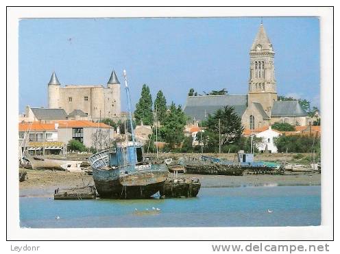 Noirmoutier En L'Ile - Le Chateau Et L'eglise St. Philbert - Noirmoutier