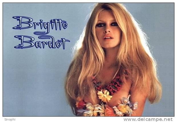 E-10zc/Bb 57^^   Actress  Brigitte Bardot , ( Postal Stationery , Articles Postaux ) - Actors