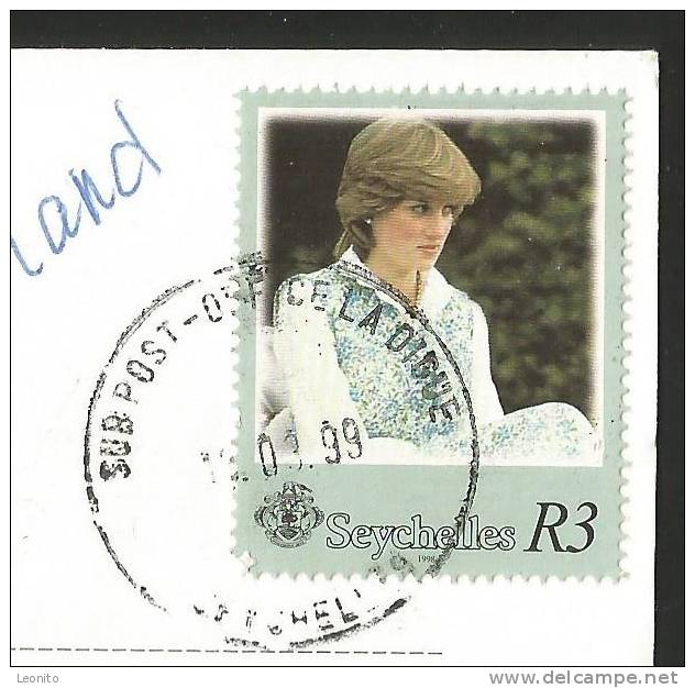 SEYCHELLES Indian Ocean Victoria Mahe Stamp DIANA Princess 1999 - Seychelles