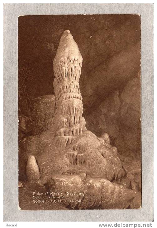 38899    Regno  Unito,  Pillar  Of  Marble  15  Feet  High -   Solomon"s  Temple   -  Gough"s  Caves  -  Cheddar,  NV - Cheddar