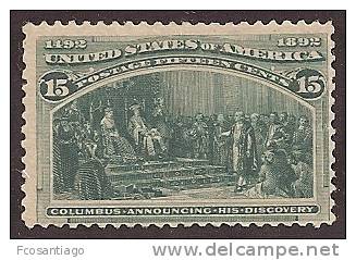 USA 1893 - Yvert #89 - MLH * - Unused Stamps