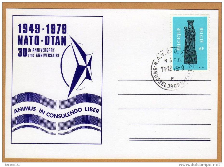 Carte Document 1949-1979 NATO OTAN 1954 - NATO