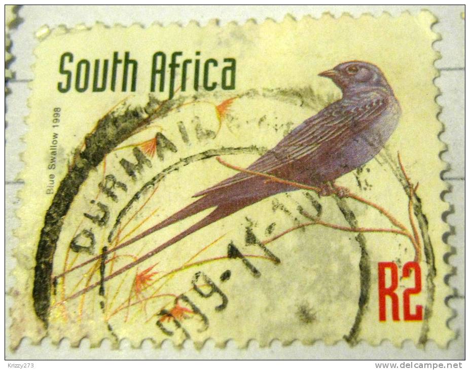 South Africa 1998 Blue Swallow 2r - Used - Oblitérés