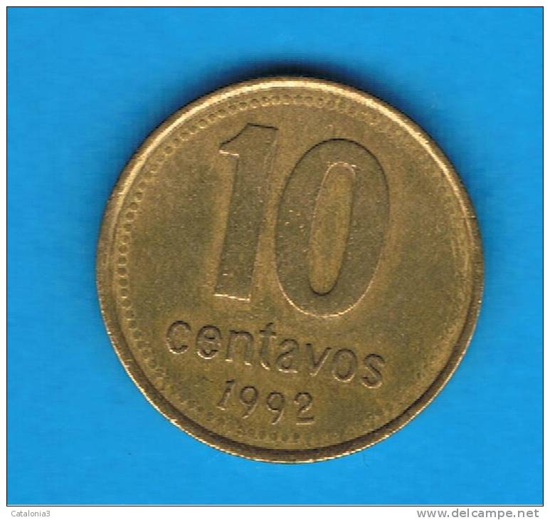 ARGENTINA -  10 Centavos  1992  KM82 - Argentine