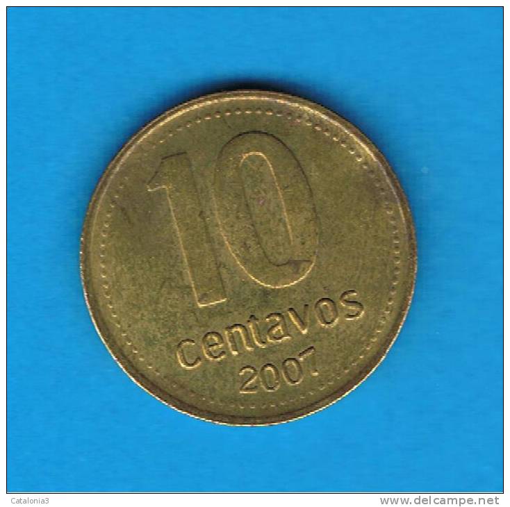 ARGENTINA -  10 Centavos  2007   KM82 - Argentina