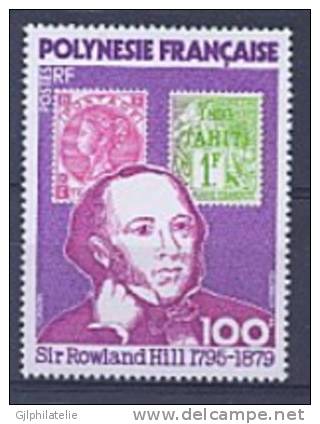 POLYNESIE 0141 Sir Rowland Hill - Unused Stamps