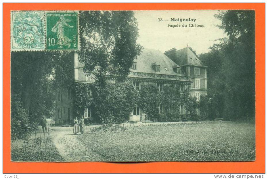 Dpt  60  Maignelay  "  Facade Du Chateau  " - Maignelay Montigny