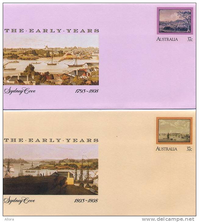 AUSTRALIA  -  Intero Postale  -    THE  EARLY  YEARS - Postal Stationery