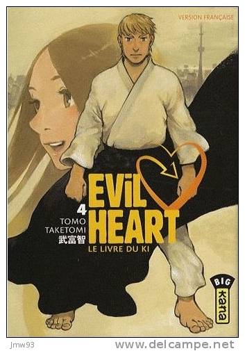 Manga Evil Heart Tome 4 -  Taketomi Tomo - Kana (Dargaud-Lombard) - Mangas Version Française