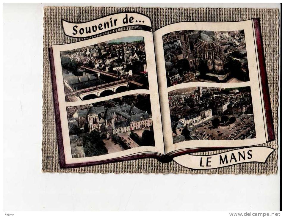 LE MANS - Multivues Façon Livre - SOUVENIR DE... LE MANS - Le Mans