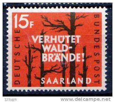 Saarland 1958 Mi 431 ** [040513I] @ - Unused Stamps