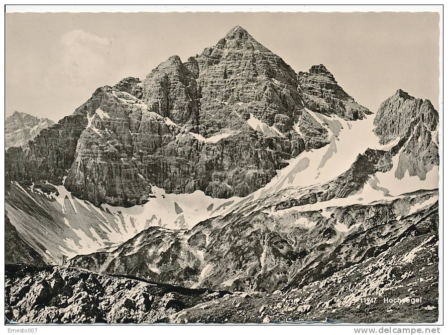 PK-CP Deutschland, Hochvogel - Allgäuer Alpen, Gebraucht, Siehe Bilder! *) - Sonthofen