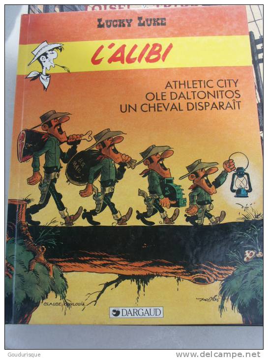 EO LUCKY LUKE  L'ALIBI    MORRIS - Lucky Luke