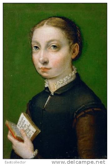 Painter Self Portrait K - Post Stationery Card -Sofonisba Anguissola - Sonstige & Ohne Zuordnung