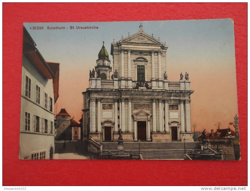 Solothurn - St. Ursuskirche 1922 Ed. Photoglog - Other & Unclassified