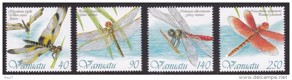 VANUATU 2012 - Faune, Libellules // 4v Neufs  (MNH SET) - Vanuatu (1980-...)