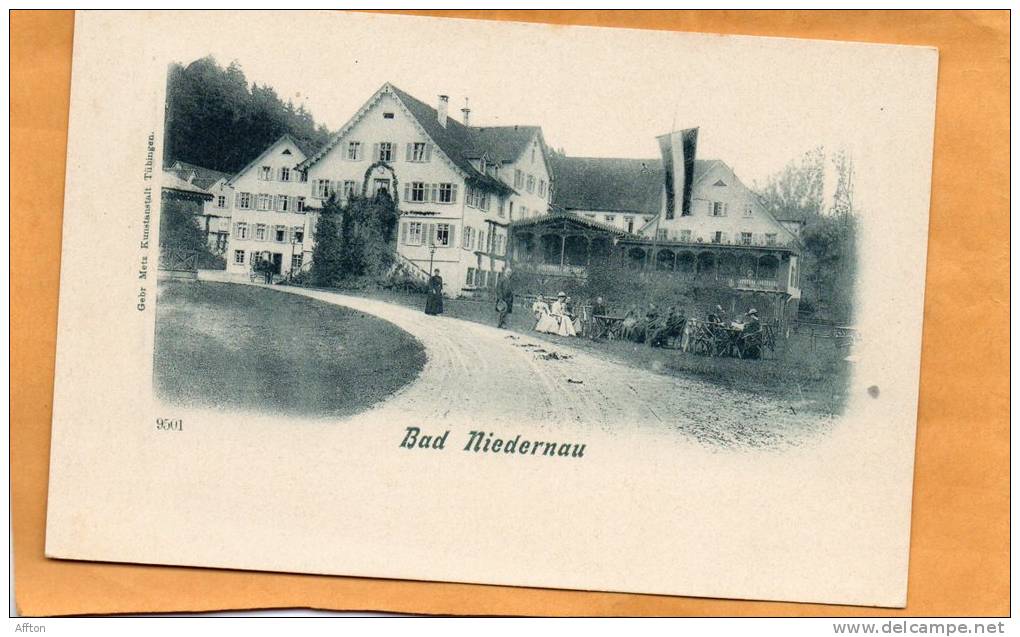 Bad Niedernau 1900 Postcard - Rottenburg