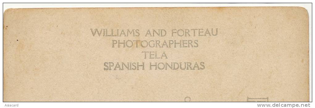 Real Photo Tela  Desfile Militar Edit Williams And Forteau Tela Spanish Honduras - Honduras