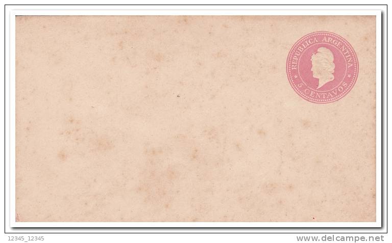 Argentinië Unused Prepaid Postage Envelope - Ganzsachen